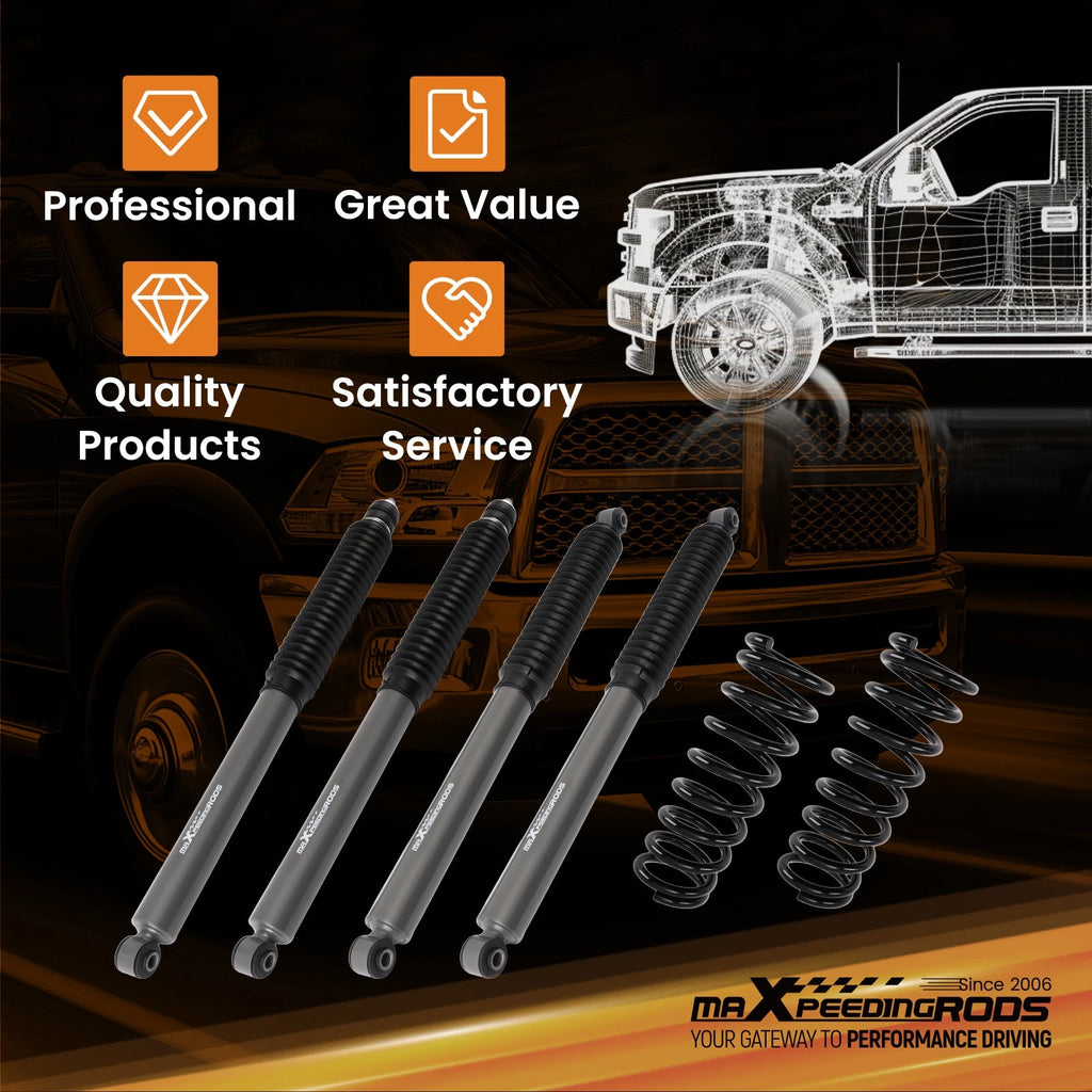 3" Suspension Lift Kit with Shocks for Dodge Ram 2500 3500 4WD (2003–2013)