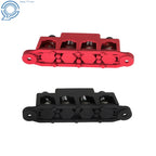 Set of 2 Red and Black Busbars for Power Distribution 12V 250A