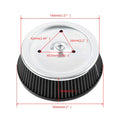 Air Cleaner Filter Intake for Harley Touring, Softail, Dyna, XL883, 1200 (99-15)