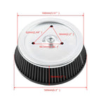Air Cleaner Filter Intake for Harley Touring, Softail, Dyna, XL883, 1200 (99-15)