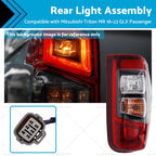 LH Left Tail Light LED for Mitsubishi Triton MR (2018–2023)