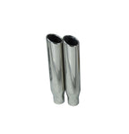 2.5" Dual Exhaust Muffler Clamp on Tips for GMC Jimmy (2000–2004)