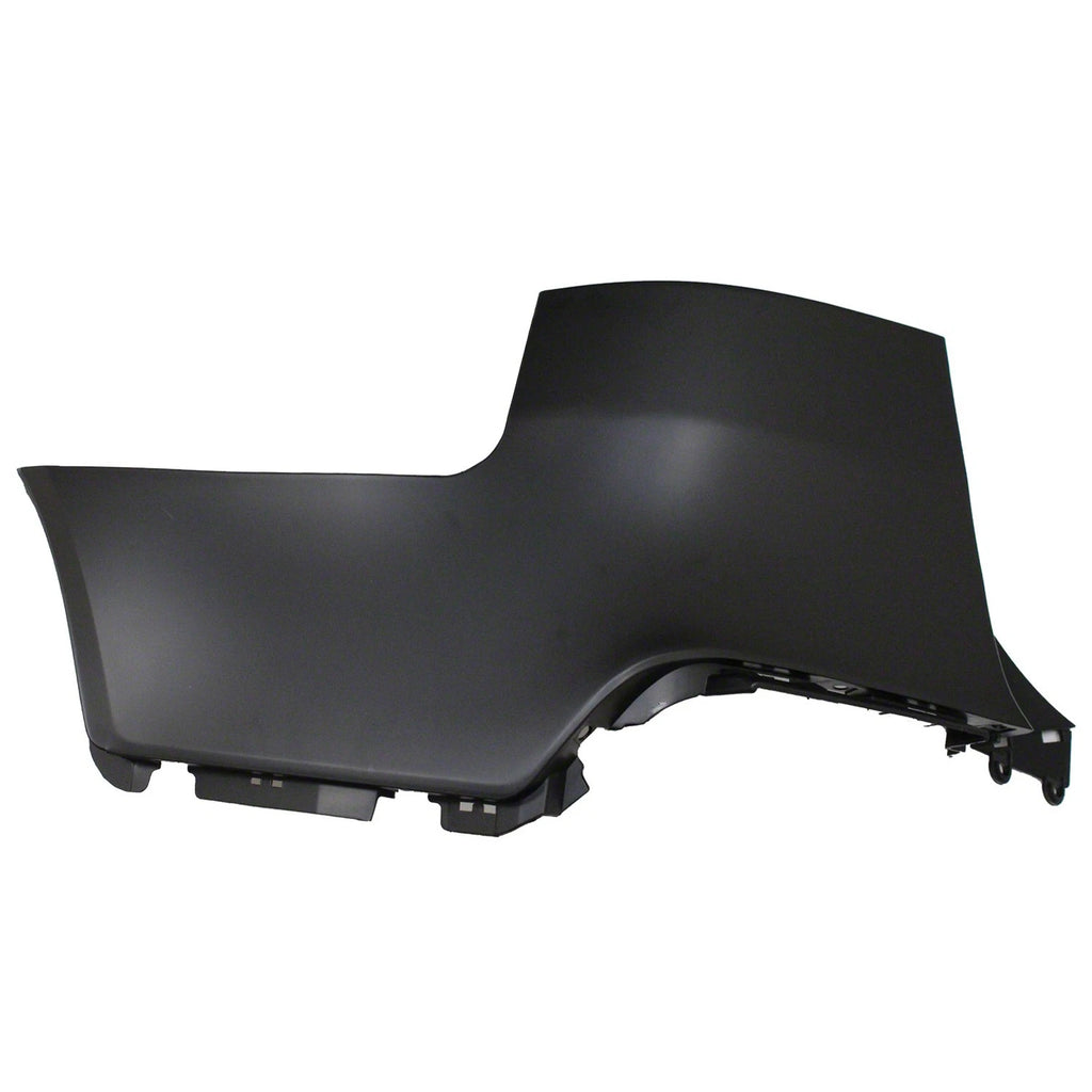 Replacement Primed Ready to Paint Driver Side Rear Bumper End for Toyota