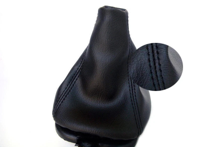 Manual Shift Boot Cover for Dodge Neon (2000–2005) Black Synthetic Leather