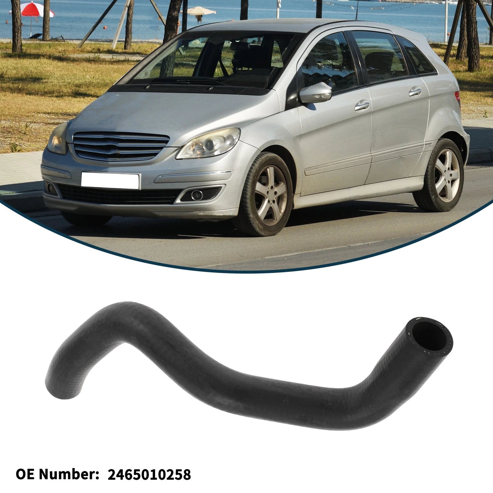 Radiator Hose for Mercedes-Benz A-Klasse (W176) No. 2465010258