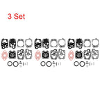Set of 3 Carburetor Repair Kits for Walbro K20-WYL (Honda Echo, Kawasaki)