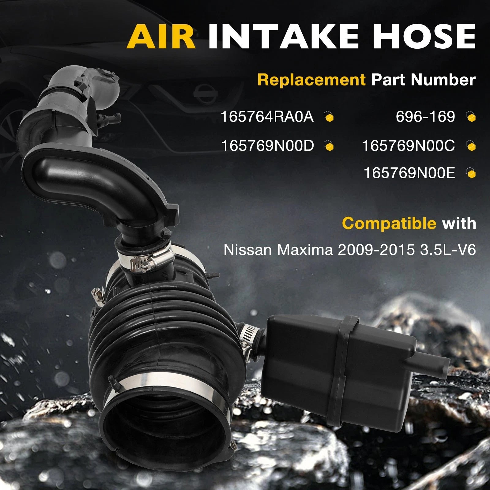 Engine Air Intake Hose for Nissan Maxima 2009-2015
