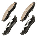 Front Ceramic Brake Pad Kit for Jeep Wrangler TJ Comanche Grand Cherokee V8 (1996–2004)