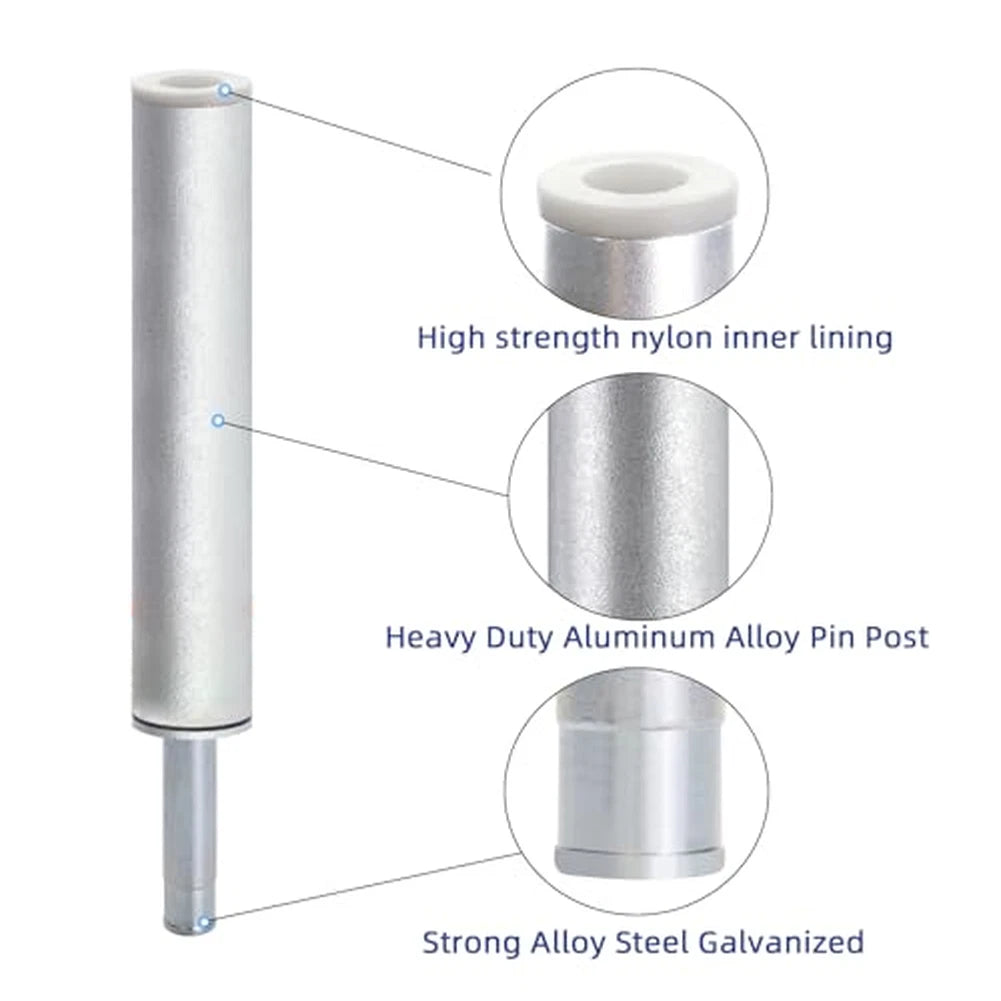 Steel Locking Boat Seat Pin 34 Inch for Secure Attachment (Universal)