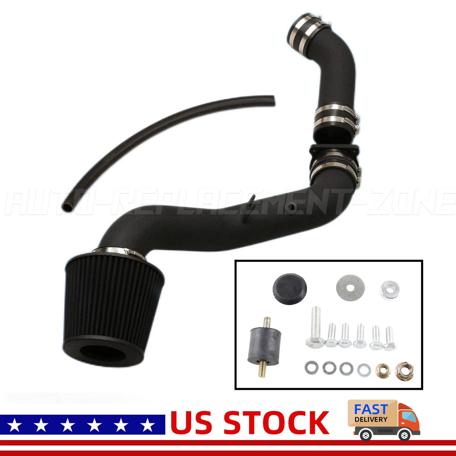 Cold Air Intake Induction Pipe w/ Filter for Nissan 350Z Infiniti G35 (2003–2008)