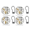 Carburetor Rebuild Kit for Honda CB750F/CB750K (1977–1978) 4 Pcs