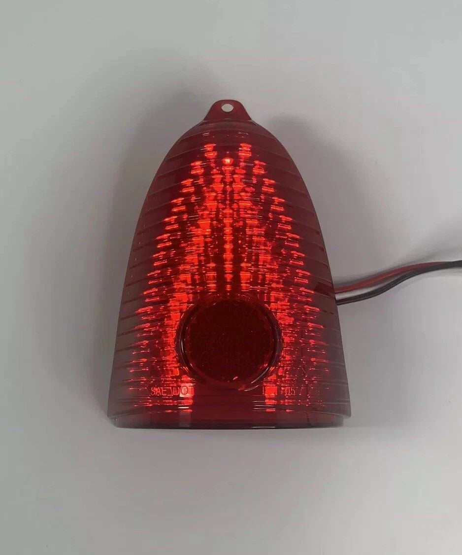 LED Tail Light Lenses Insert Pair Replacement for Chevrolet Bel Air (1955–1957)