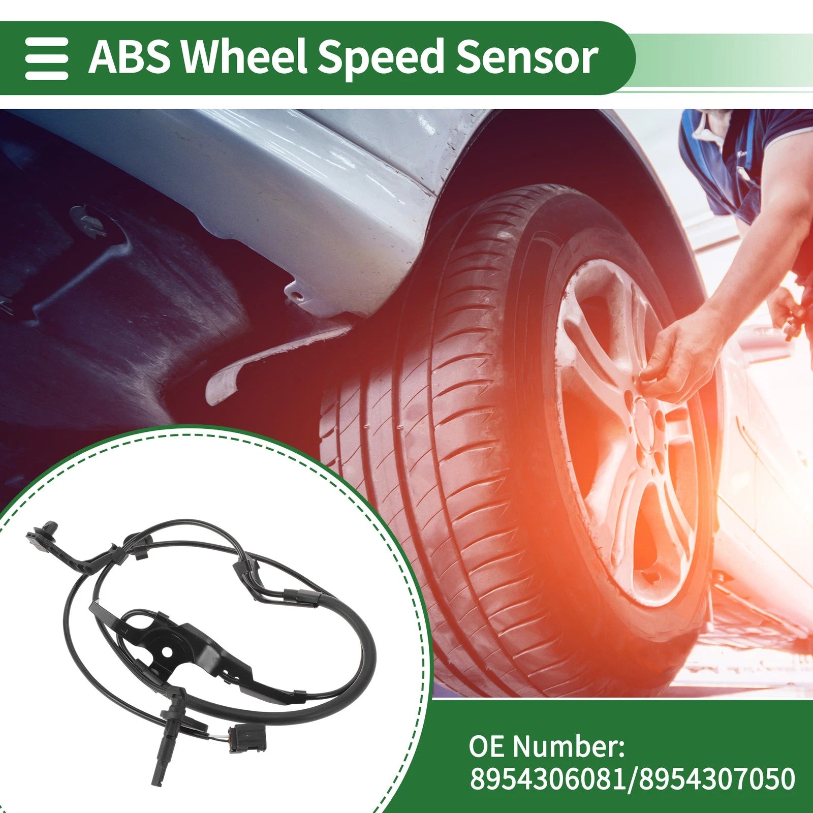 ABS Wheel Speed Sensor No. 8954306081 for Toyota Camry (2018–2022)