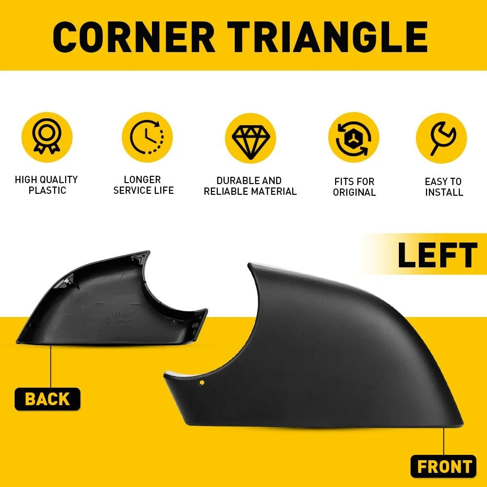 Left Driver Rearview Mirror Lower Holder Cover for Tesla Model 3 (2017–2023)