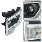 HID Projector Headlights Assembly for Ford F150 (2013–2014)