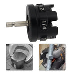 Electric Drill Nut Driver Adapter for Threaded Rod Installation Hex Handle