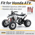 Set of 2 Front & Rear Shock Absorbers for Honda Sportrax 400 TRX 400EX 400X (1999–2014)