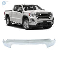Chrome Steel Split Front Bumper for GMC Sierra 1500 (2019–2021)