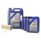 Oil Change Kit for Mercedes M119 (8L Liqui Moly Leichtlauf 5W40)