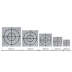 100pcs Reflective Targets for Total Station Reflector (20/30/40/50/60mm)