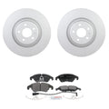 Set of 2 Bosch Quietcast 345mm Disc Brake Rotors for Audi S4 S5 Q5