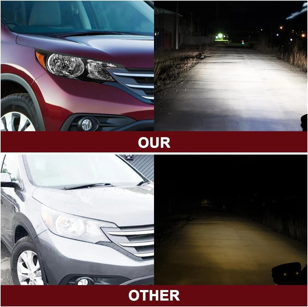 Halogen Headlight for Honda CR-V (2012–2014) Right Passenger Side