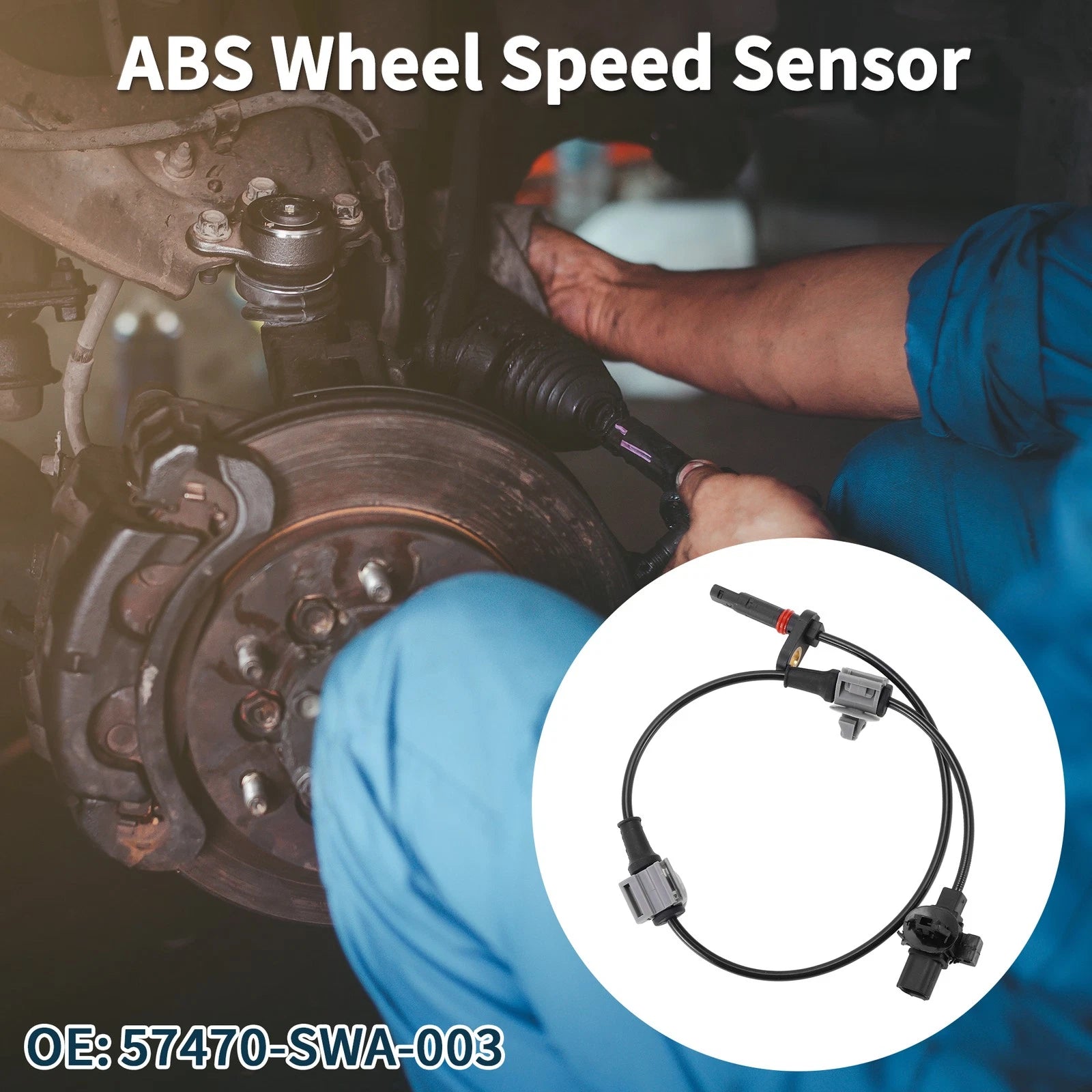 ABS Wheel Speed Sensor No. 57470-SWA-003 for Honda CR-V (2007–2011)