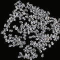 100pcs Transparent Fishing Beads Double Pink/Luminous Green