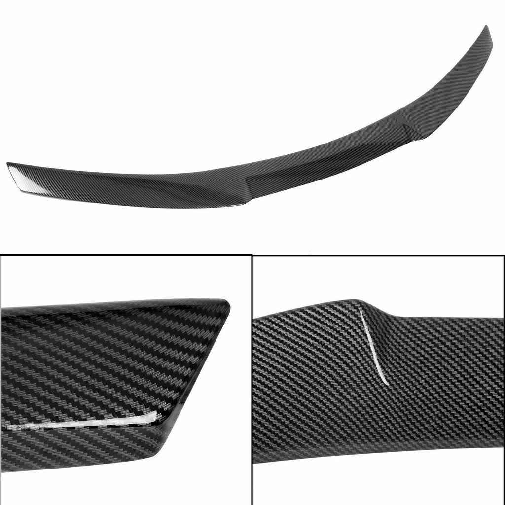 Rear Trunk Spoiler Wing for Infiniti Q50 (2014–2024) M4 Type Carbon Fiber