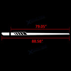 Racing Style Side Skirt Stripe Trim for Mercedes-Benz (2019-2023)