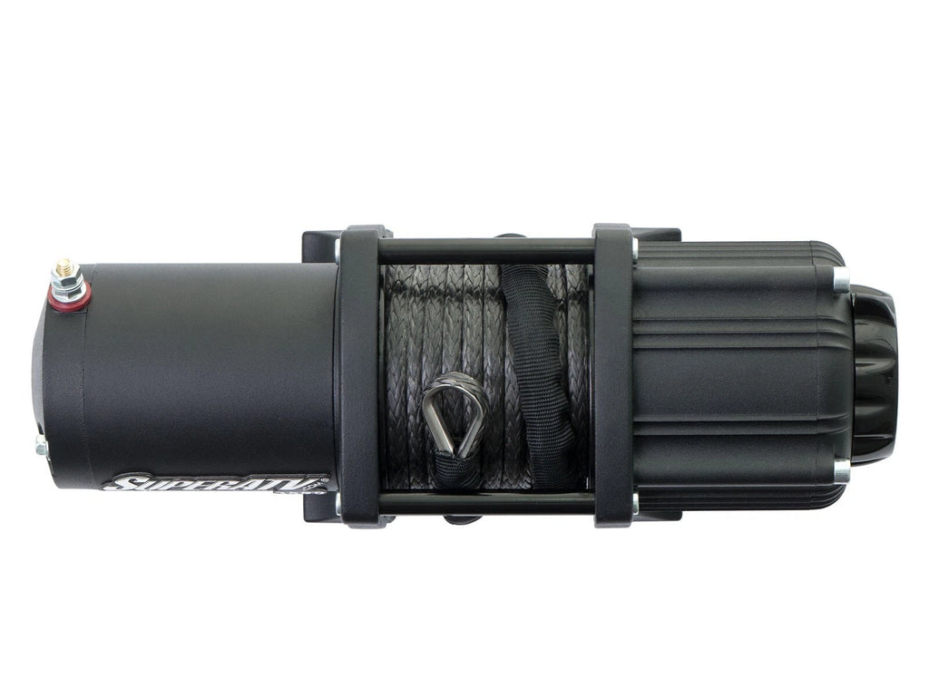 Synthetic Rope Winch 2500 lb for ATV UTV with Wireless Remote (2010–2023)