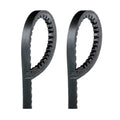 2pc Accessory Drive Belt Set for Aspen Caravelle Diplomat LeBaron Magnum