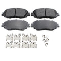 Akebono ProACT Front Ceramic Brake Pads for Lexus UX250, Toyota RAV4, Avalon, Camry (2019–2023)