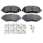 Akebono ProACT Front Ceramic Brake Pads for Lexus UX250, Toyota RAV4, Avalon, Camry (2019–2023)