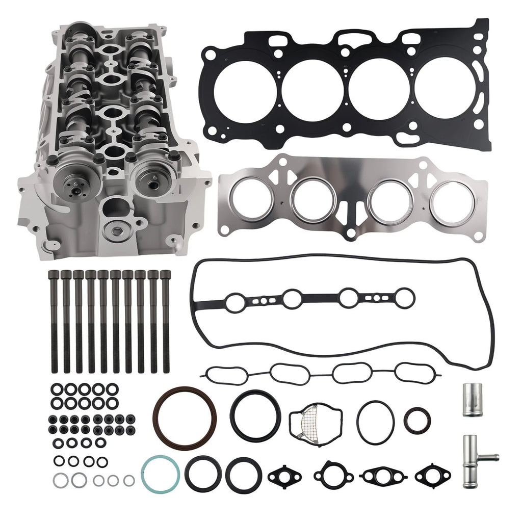 Cylinder Head + Head Gasket Set + Timing Chain Kit for Toyota Highlander (2001–2007)