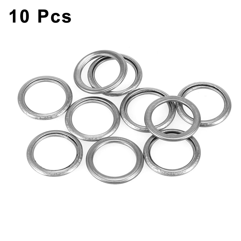 10pcs M14 Oil Drain Plug Gasket for Mitsubishi Lancer Outlander Eclipse (MD050317)