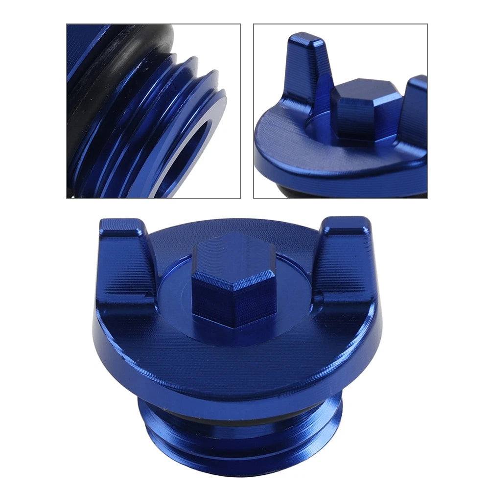 CNC Blue Oil Filler Cap Cover for Yamaha TTR225 (1999–2004) TTR230 (2005–2023)