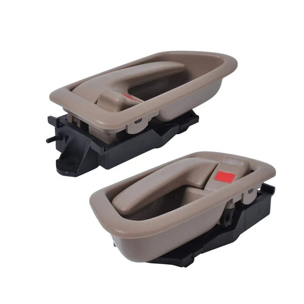 2 x Left/Right Inside Door Handle Beige for Toyota Camry (1997–2001)