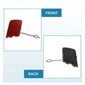Red Front Bumper Tow Hook Cover for BMW X1 (2012-2015)