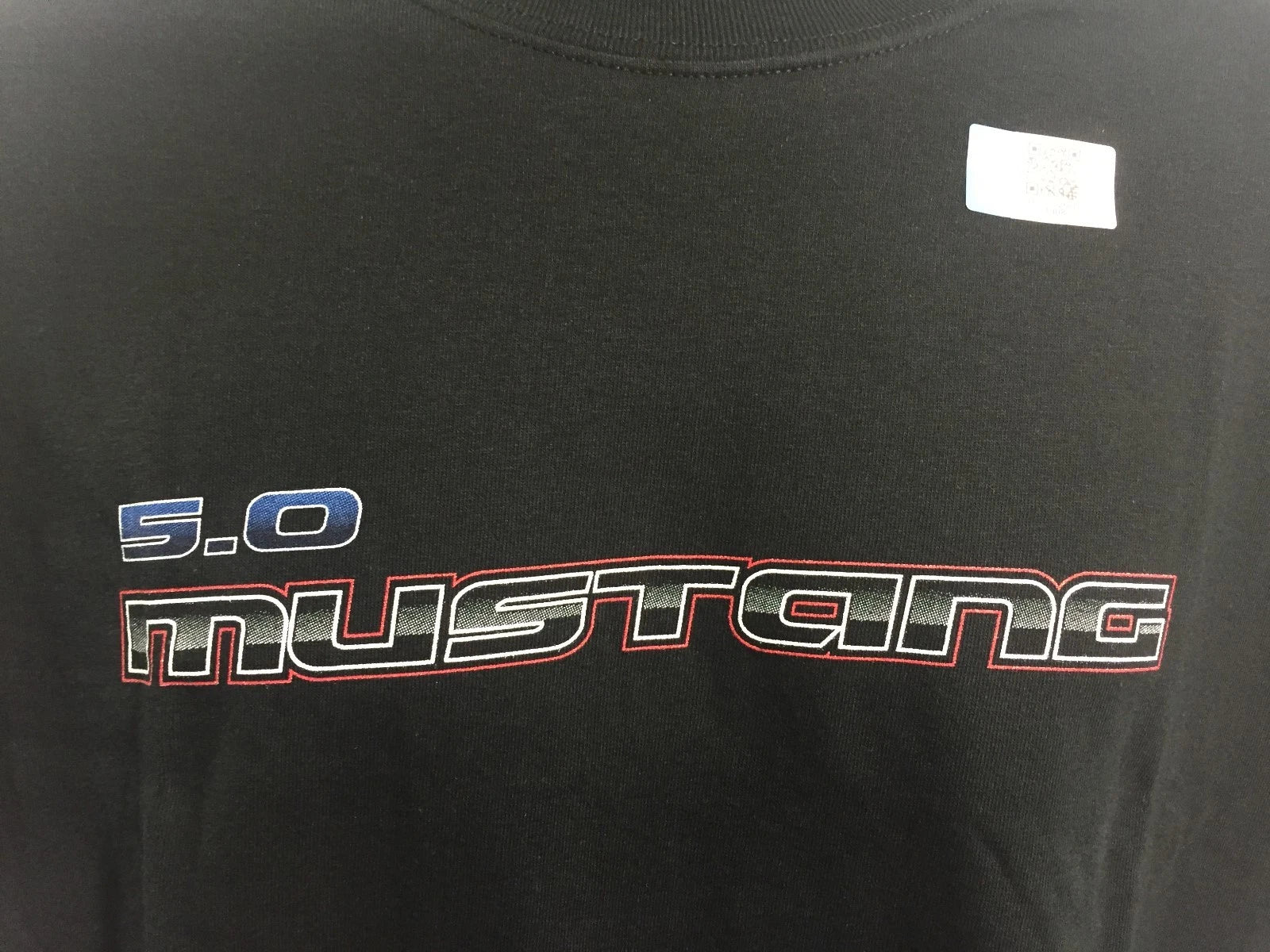 Mustang T-Shirt for Ford Mustang GT Black Crew Neck (2005–2014)