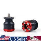 CNC Carbon Fiber 6mm Swingarm Sliders Spools for Universal Motorcycle