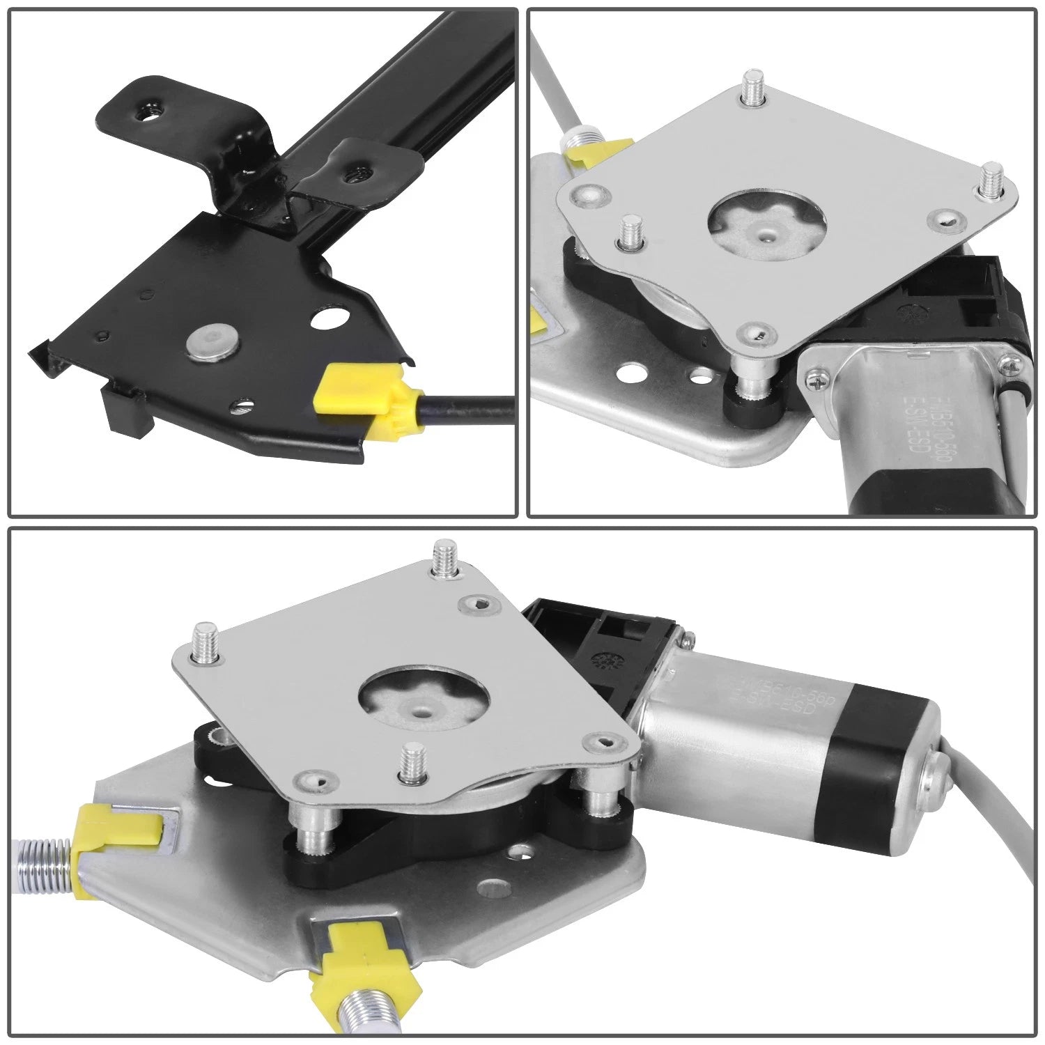 Electric Front Right Window Regulator w/ Motor for Suzuki Sidekick (1989–1991)