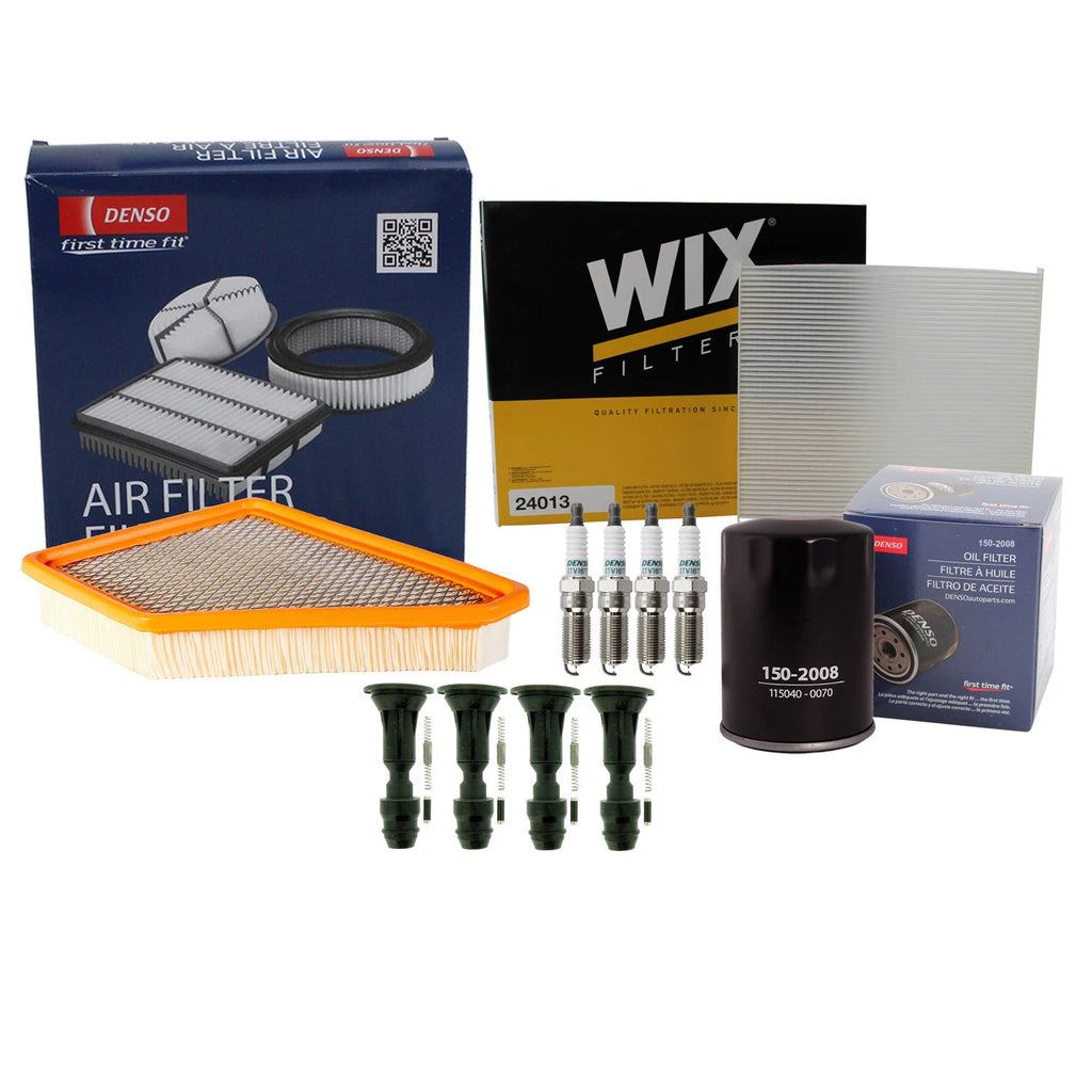 Tune Up Kit with 4 NGK Spark Plugs & Boots for Equinox Terrain (2010–2017)