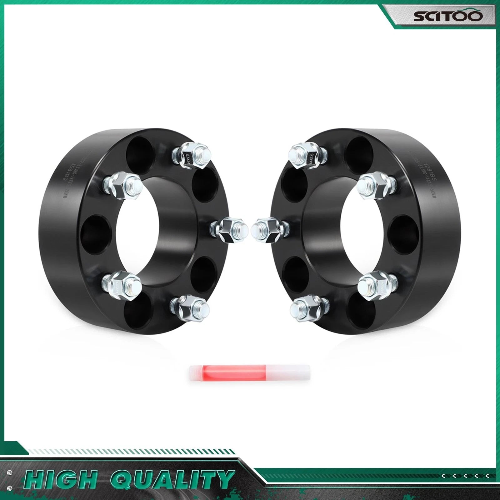 2X 2" Wheel Spacers 5x5 14x1.5 for Dodge Durango Jeep Grand Cherokee (2011–2022)