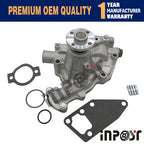 Water Pump & Thermostat for Yanmar 3TNV82, 3TNV82A (119802-42002, 129155-49800)