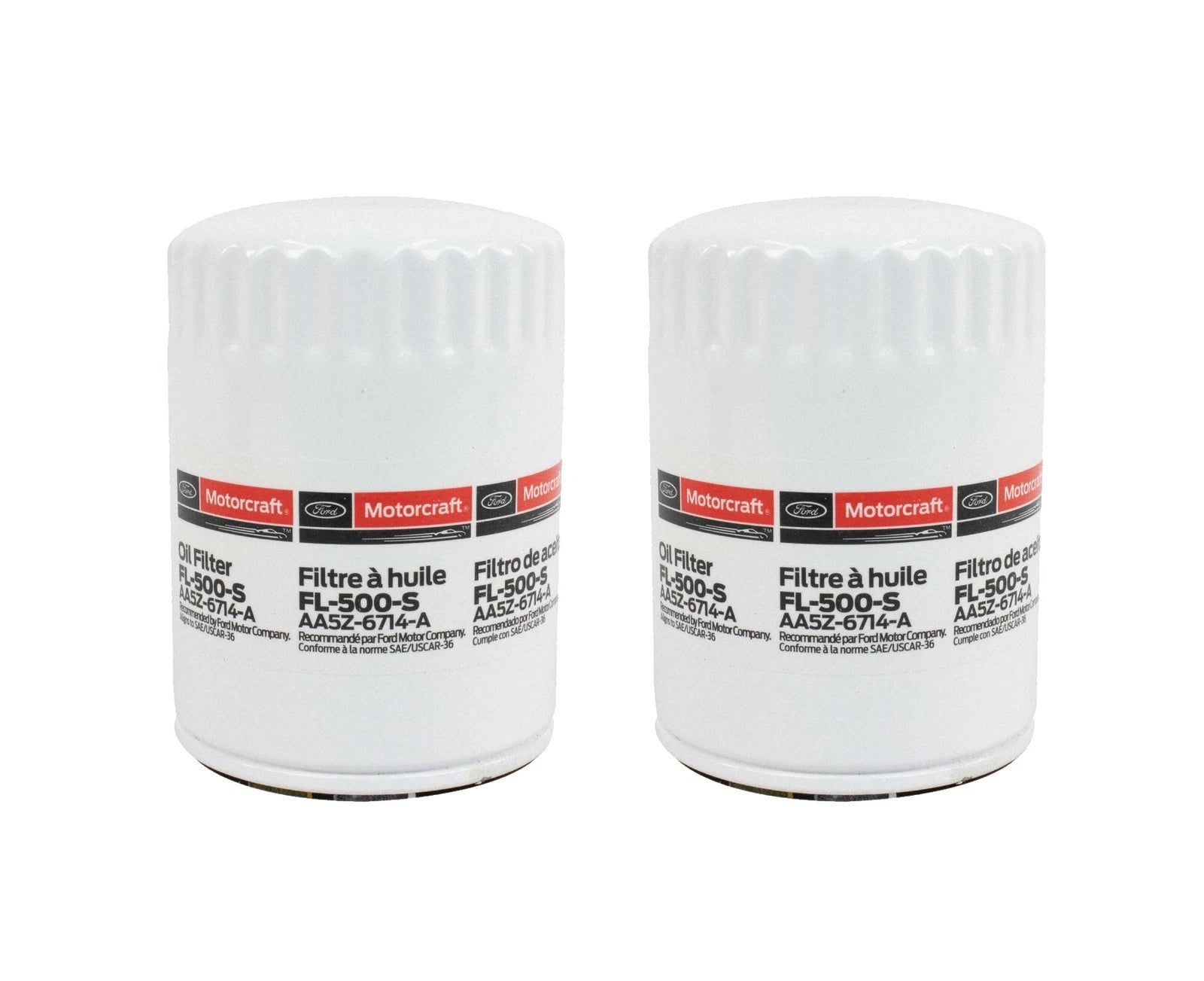 Set of 2 Engine Oil Filters for Chevrolet Ford Lincoln Mercury (OEM)