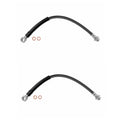 Set of 2 Front Brake Hydraulic Hoses for Buick Century, Oldsmobile Cutlass, Pontiac Regal