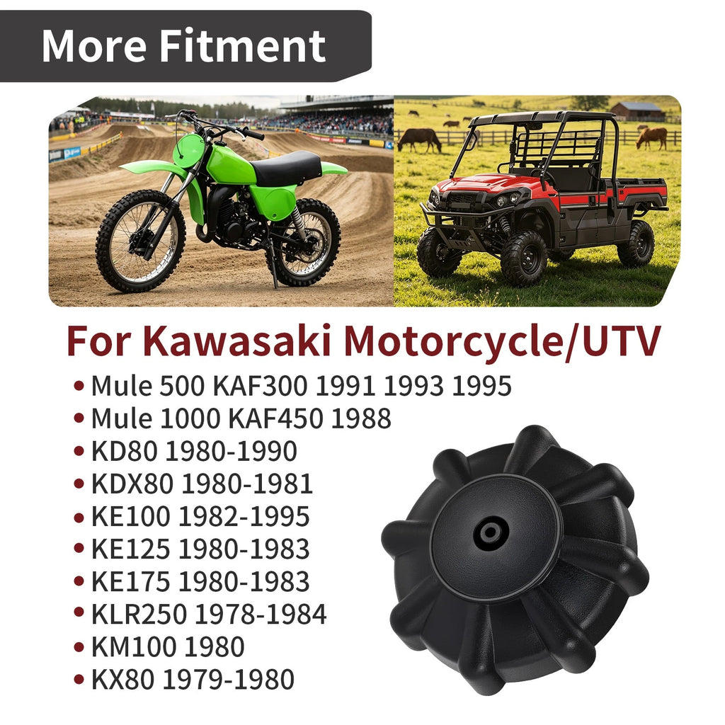 Fuel Tank Cap 51048-1004 for Kawasaki KLR250 (1978–1984)