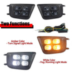 LED Fog Light Bezel Assemblies for Toyota Tacoma (2012–2015)