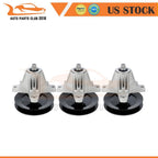 3 Spindle for Cub Cadet XT1-LT54, XT2-LX54 (54 Inch Deck) 618-06979, 918-06979